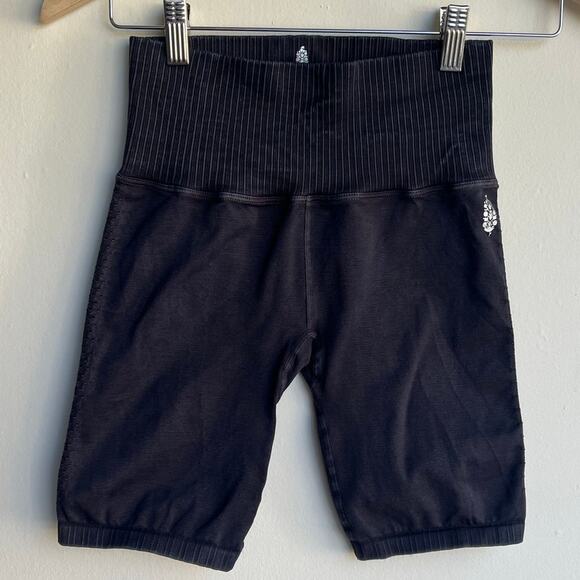 Free People FP Movement Seamless Good Karma Bike Shorts Black M/L $48 - Picture 4 of 13